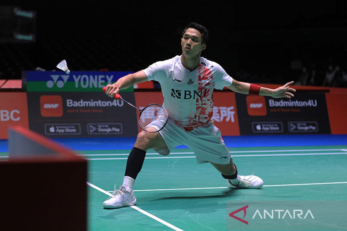 French Open 2022, Jonatan kembali hadapi Vittinghus di babak pertama