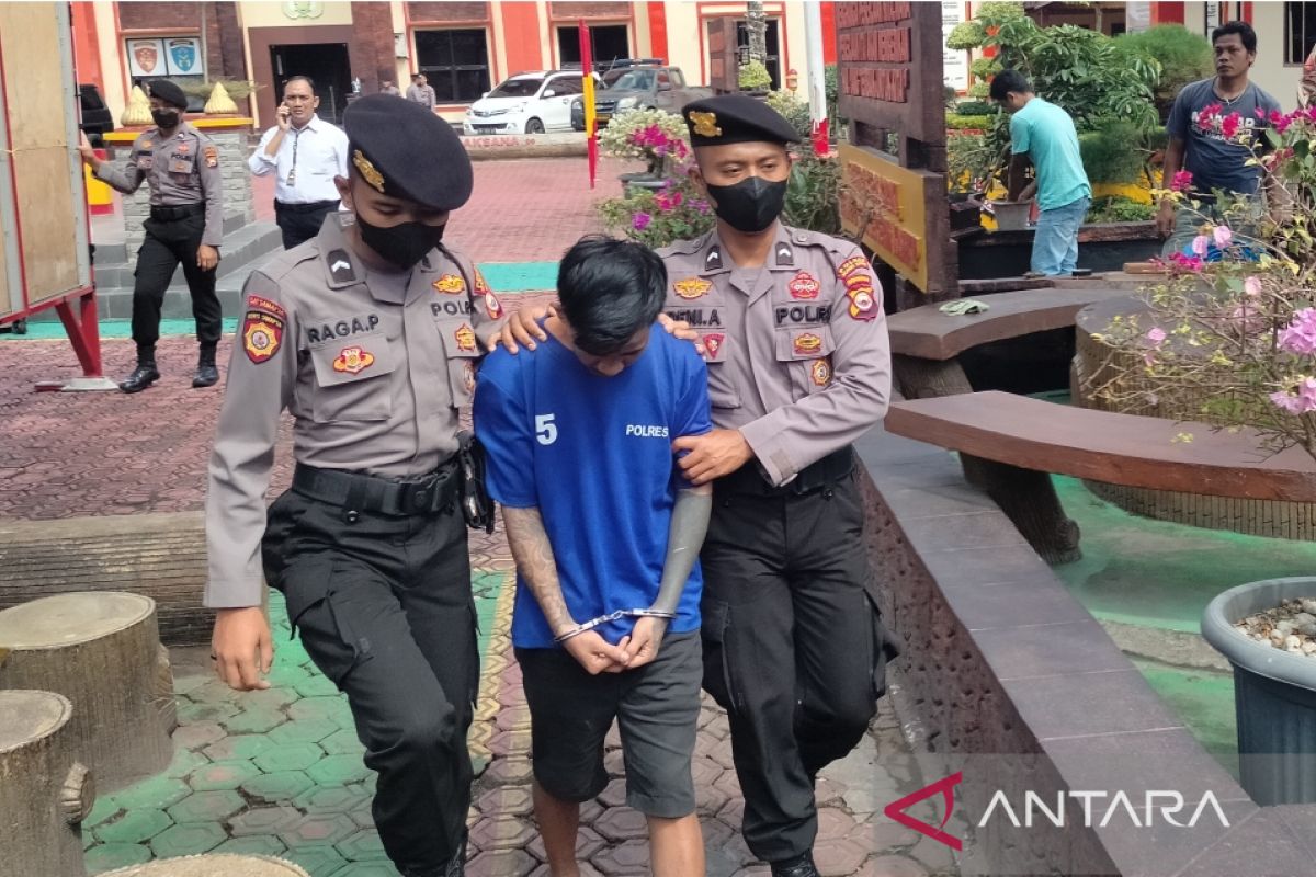 Polres Rejang Lebong tangkap tukang parkir jual pil hexymer