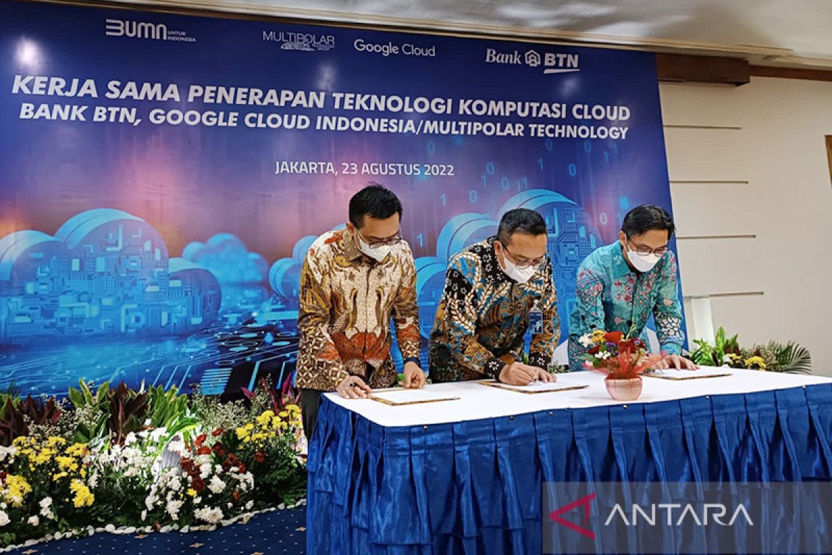 BTN gandeng Google Cloud Indonesia genjot inovasi layanan digital