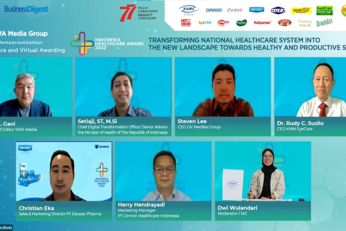 Sejumlah merek perawatan kesehatan bawa pulang Indonesia Healthcare Awards 2022