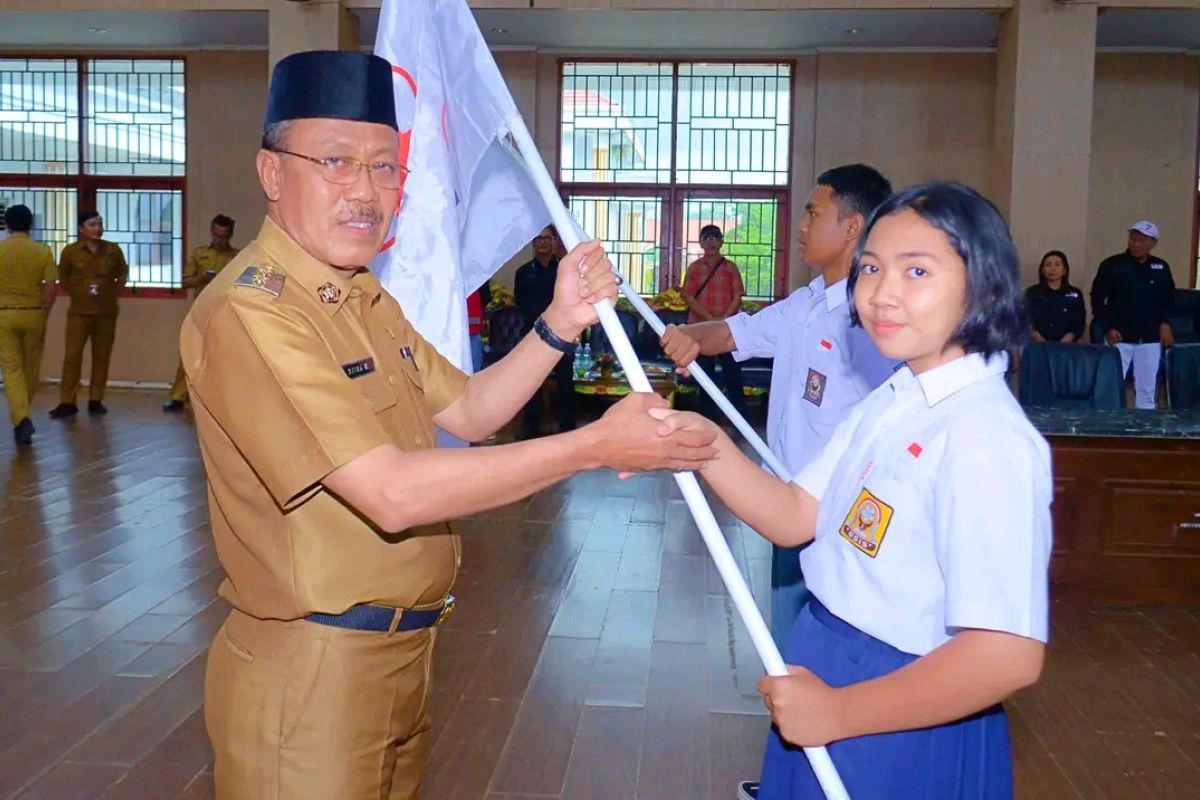 Wabup lepas Kontingen PMR Morut ikuti Jumbara tingkat Provinsi Sulteng