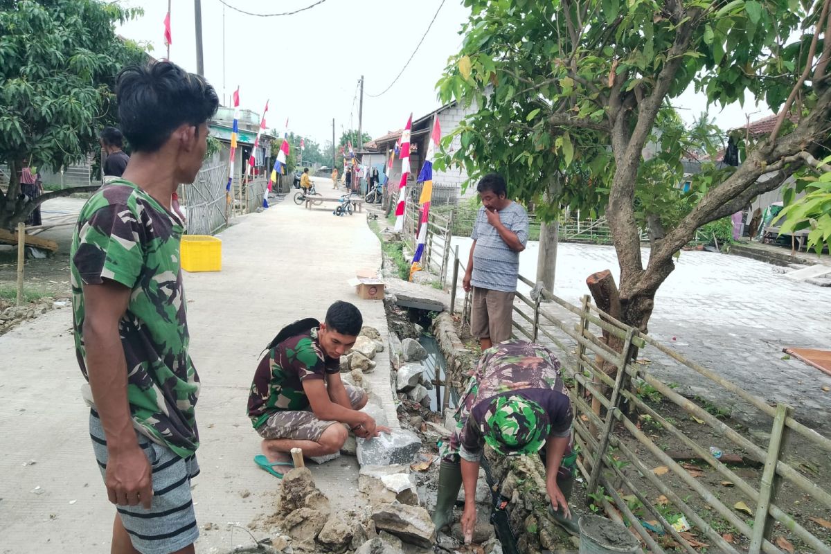 Program TMMD selesaikan betonisasi jalan desa di Kabupaten  Tangerang
