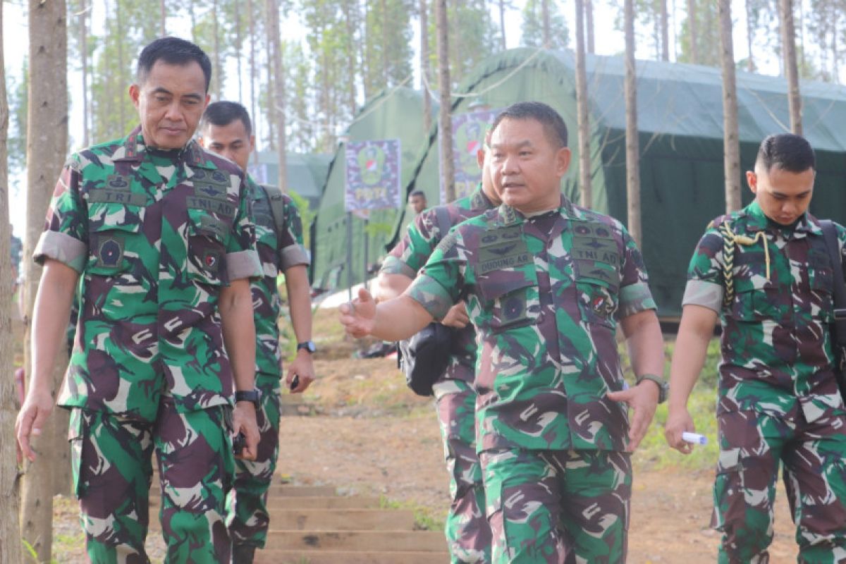 Kasad tinjau lokasi bakal Mabes TNI AD di IKN