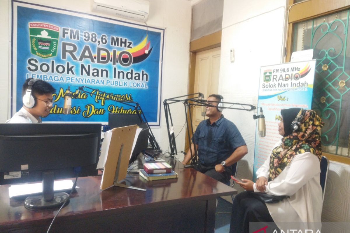 KPID Sumbar bersama Radio Solok Nan Indah sosialisasikan Perda penyiaran harapan baru masyarakat