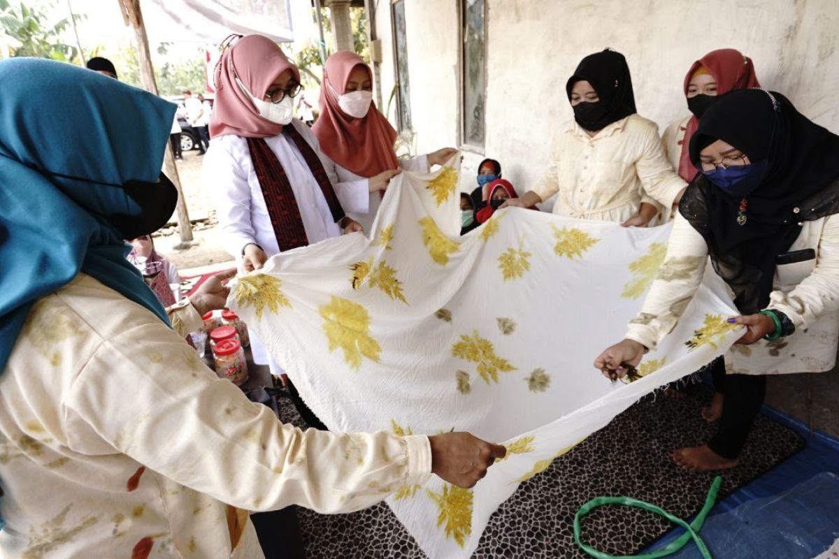 Bupati Banyuwangi kunjungi kelompok perempuan penggerak UMKM desa