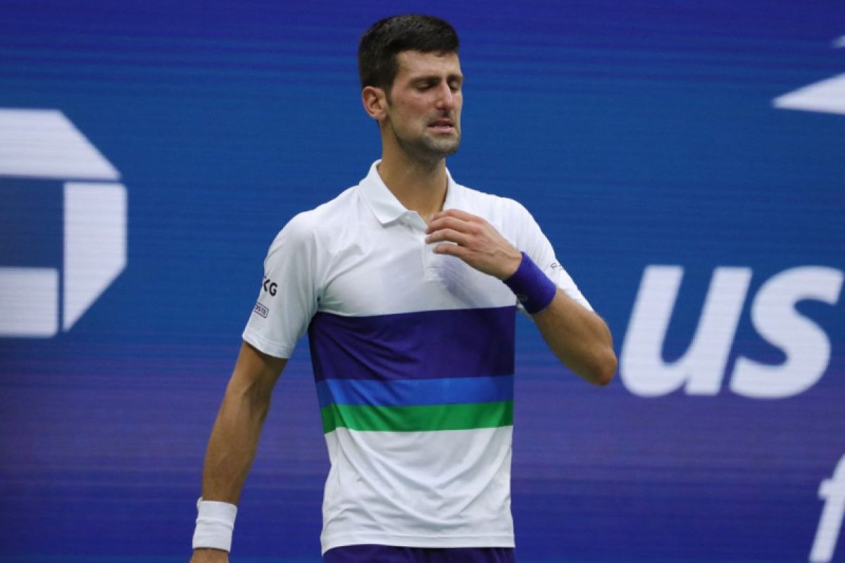 Djokovic absen pada US Open karena wajib vaksin