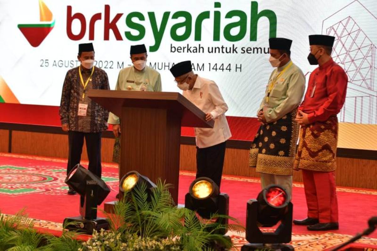 Sah, Wapres RI resmikan Bank Riau Kepri Syariah