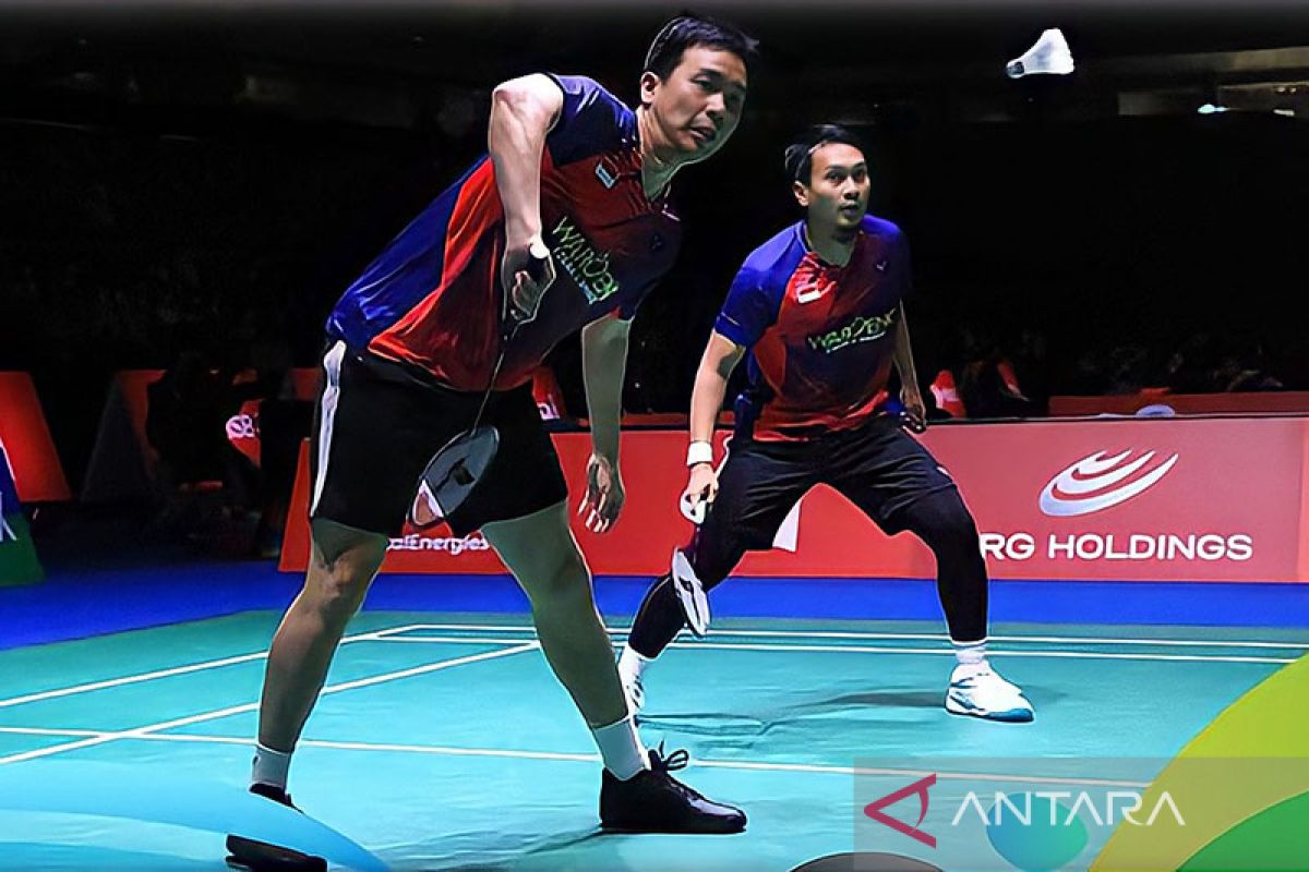 Tim bulu tangkis Ganda putra puas dengan hasil undian World Tour Finals 2022