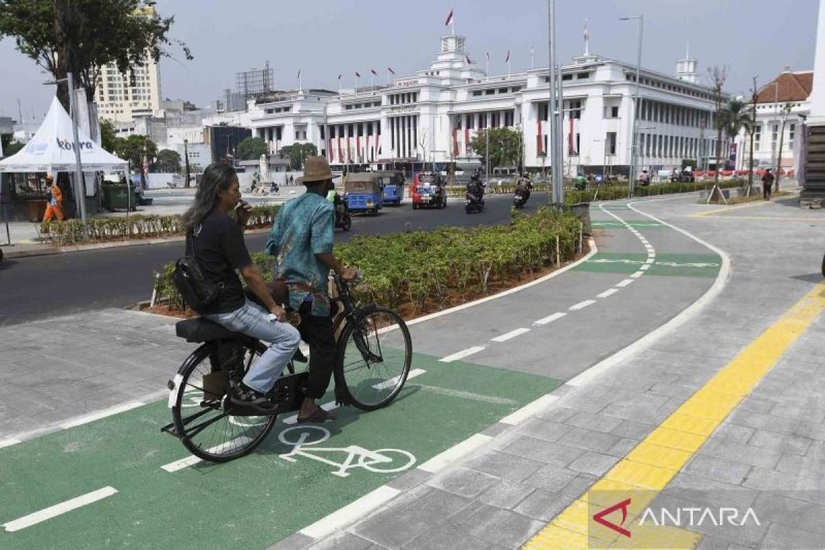 DKI fokus pada pemeliharaan dan infrastruktur penunjang jalur sepeda