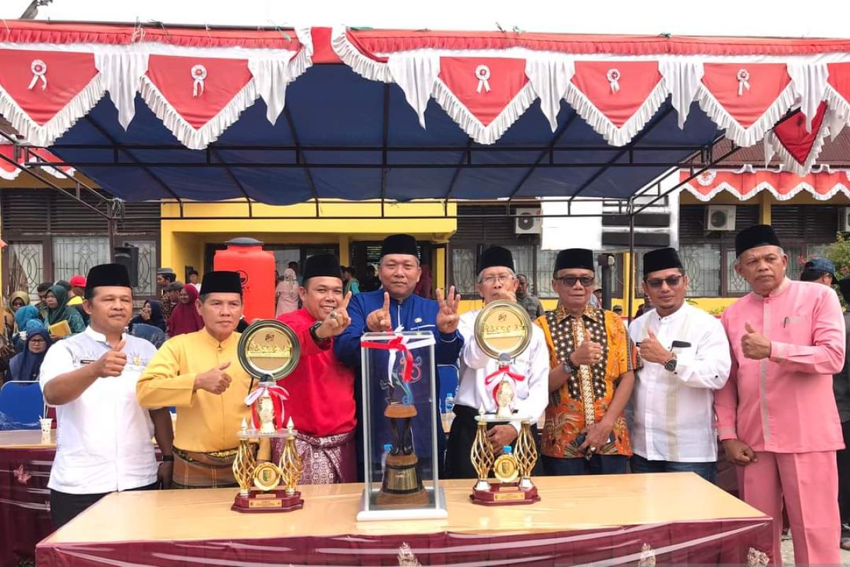 Jalur Tuah Keramat Sialang Soko asal Inhu juara pertama Festival Pacu Jalur 2022
