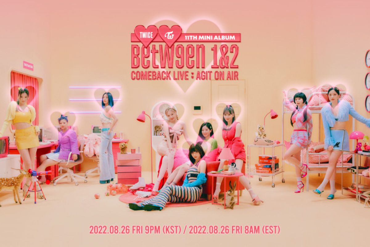 TWICE akan rilis EP baru "Between 1&2" hari ini