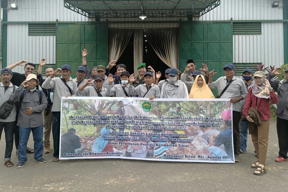 Pemprov Kaltim latih pekebun di Kabupaten Berau kendalikan hama