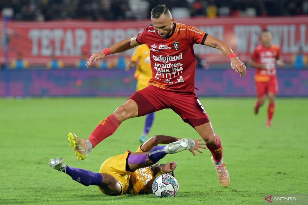 Liga 1: Bali United menang telak 4-0 atas Persik Kediri
