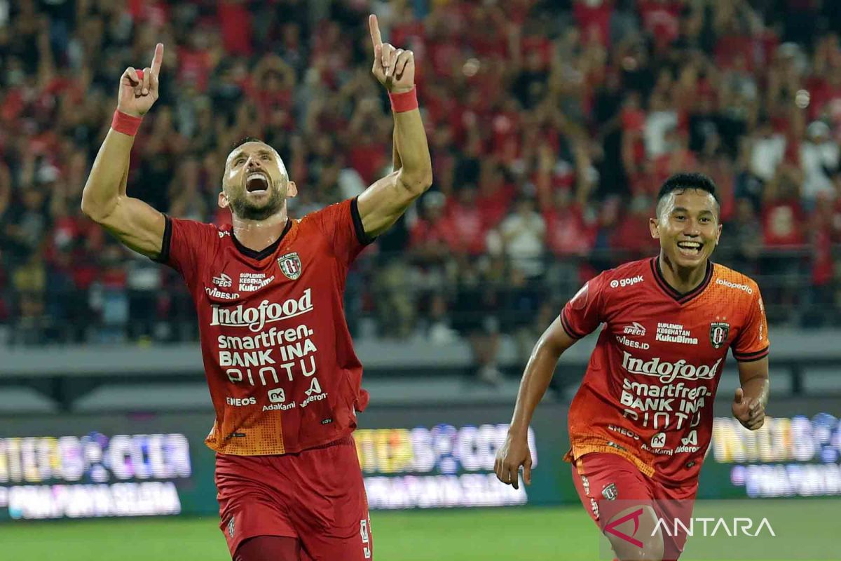 Striker Bali United Spaso ungkapkan kerinduan berlaga