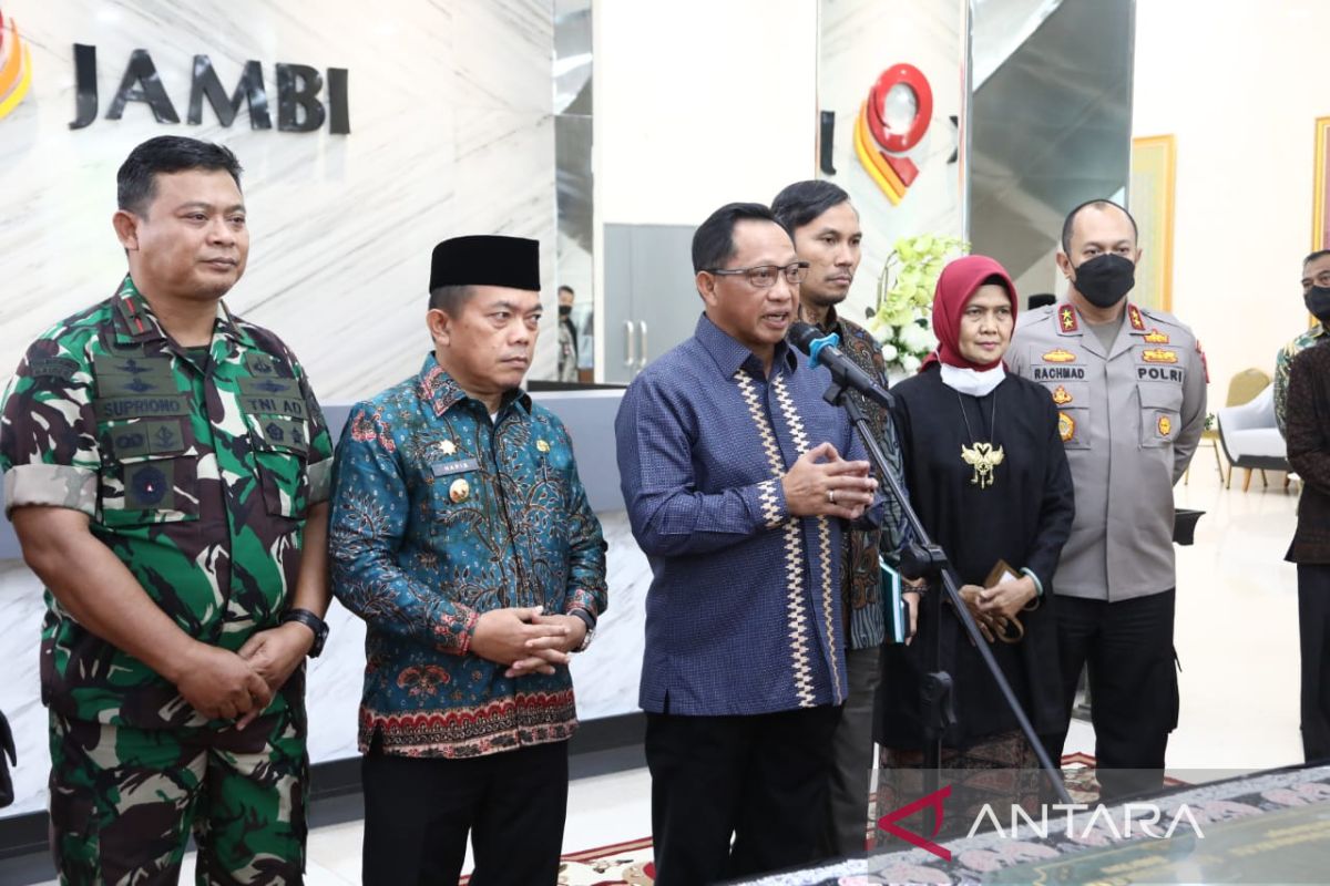 Mendagri: Jambi harus lakukan pengendalian inflasi pada bahan pangan