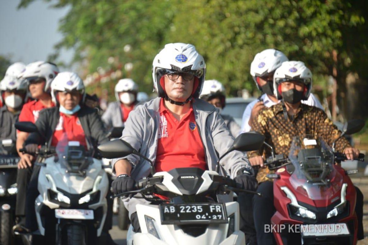 Three ministers campaign for road safety in Yogyakarta