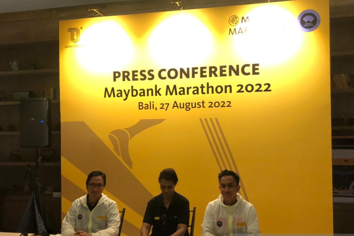Sebanyak 10.000 peserta meramaikan Maybank Marathon 2022