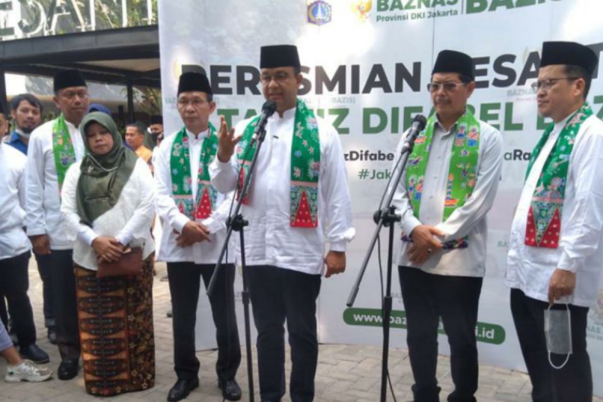 Anies resmikan Pondok Pesantren Tahfidz Difabel di Lebak Bulus