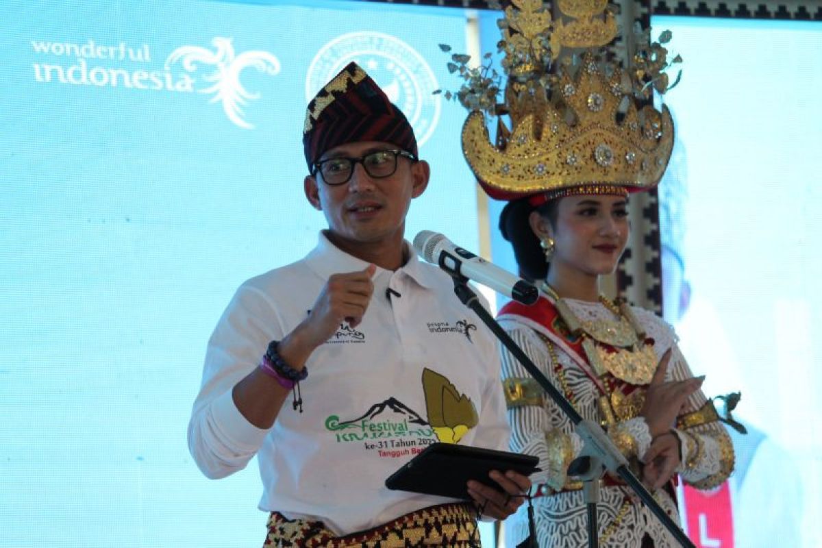 Menparekraf Sandiaga Uno sebut Lampung berpotensi jadi tujuan utama wisata
