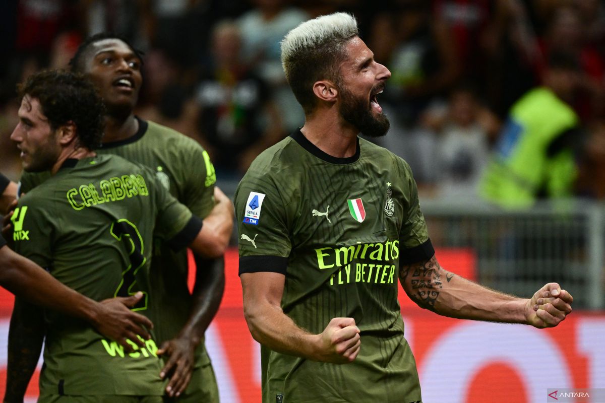 Cetak dua gol, Olivier Giroud samai rekor gol Thierry Henry