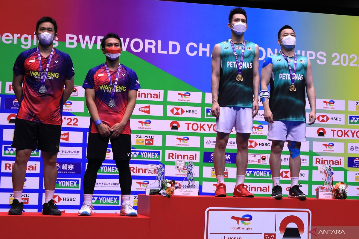 Harapan ganda putra The Daddies pupus ditangan Aaron/Soh di final Kejuaraan Dunia BWF