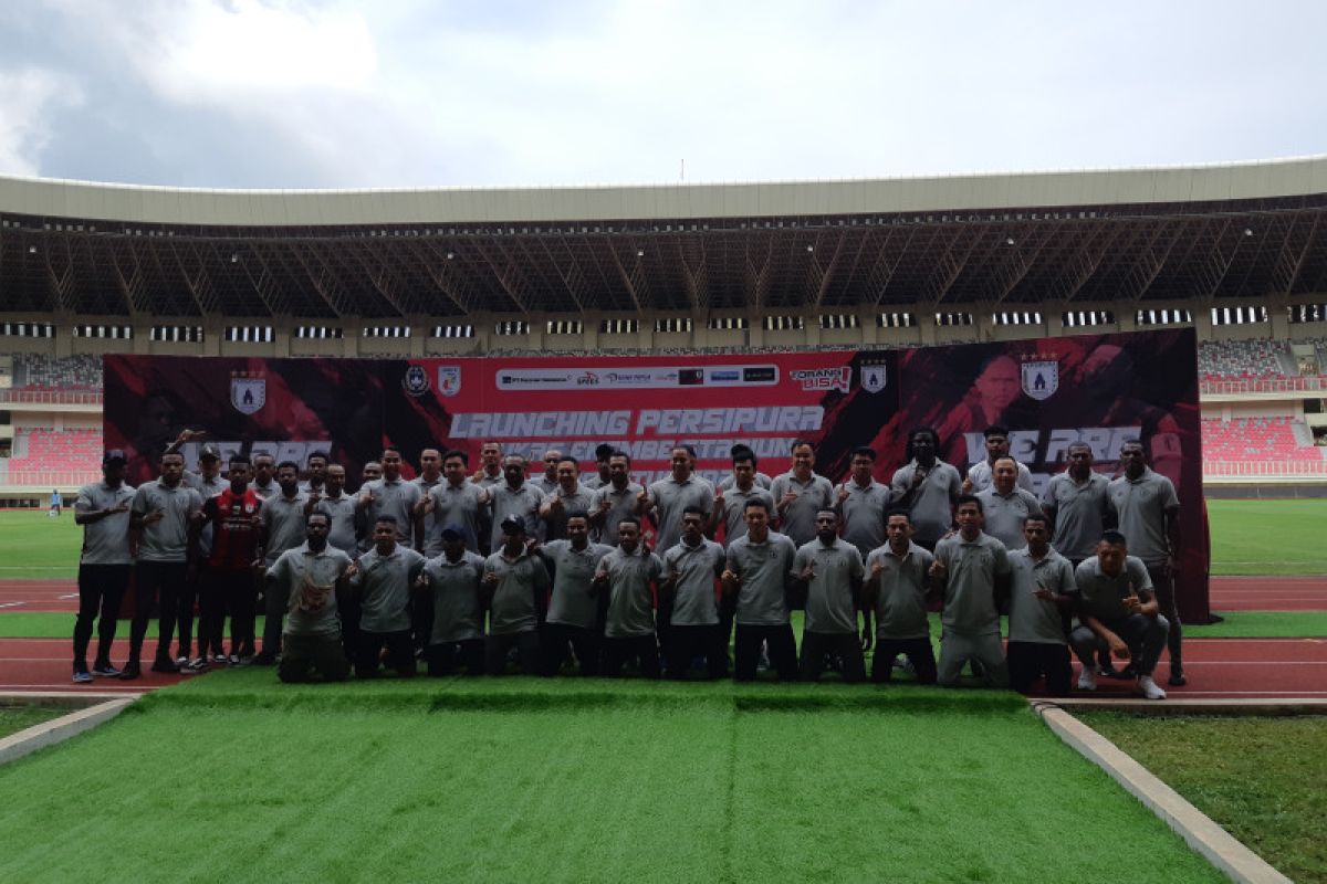 Manajemen Persipura Jayapura luncurkan skuad baru Mutiara Hitam
