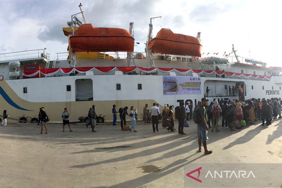 Kemenhub luncurkan kapal perintis rute Sulteng-Kalimantan