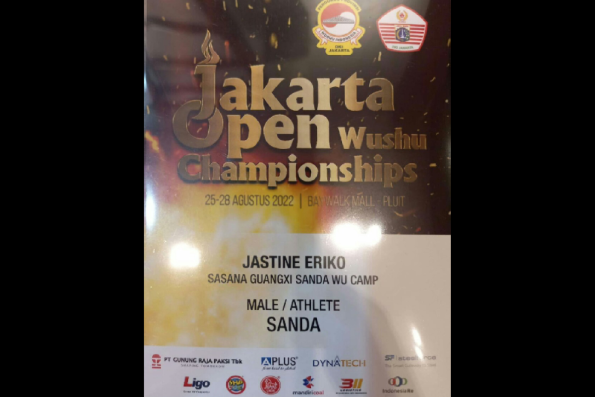 Atlet Bangka Selatan sumbang medali emas Open Wushu Championships