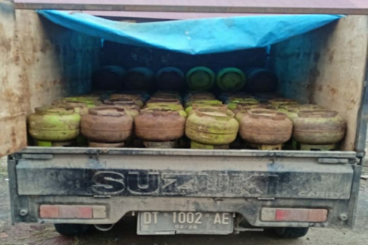 Polisi gagalkan penyelundupan ratusan tabung gas subsidi ke Morowali Sulteng