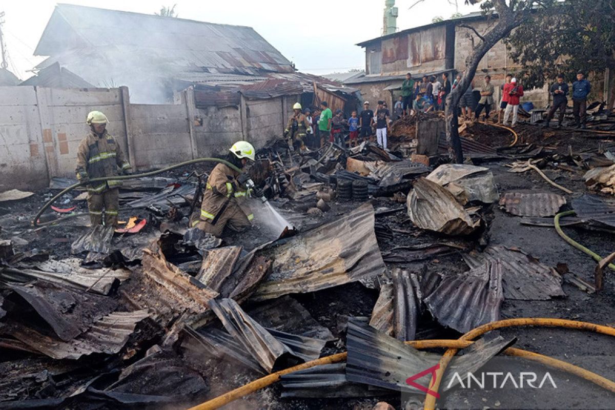 Kebakaran hanguskan 40 rumah di Cakung
