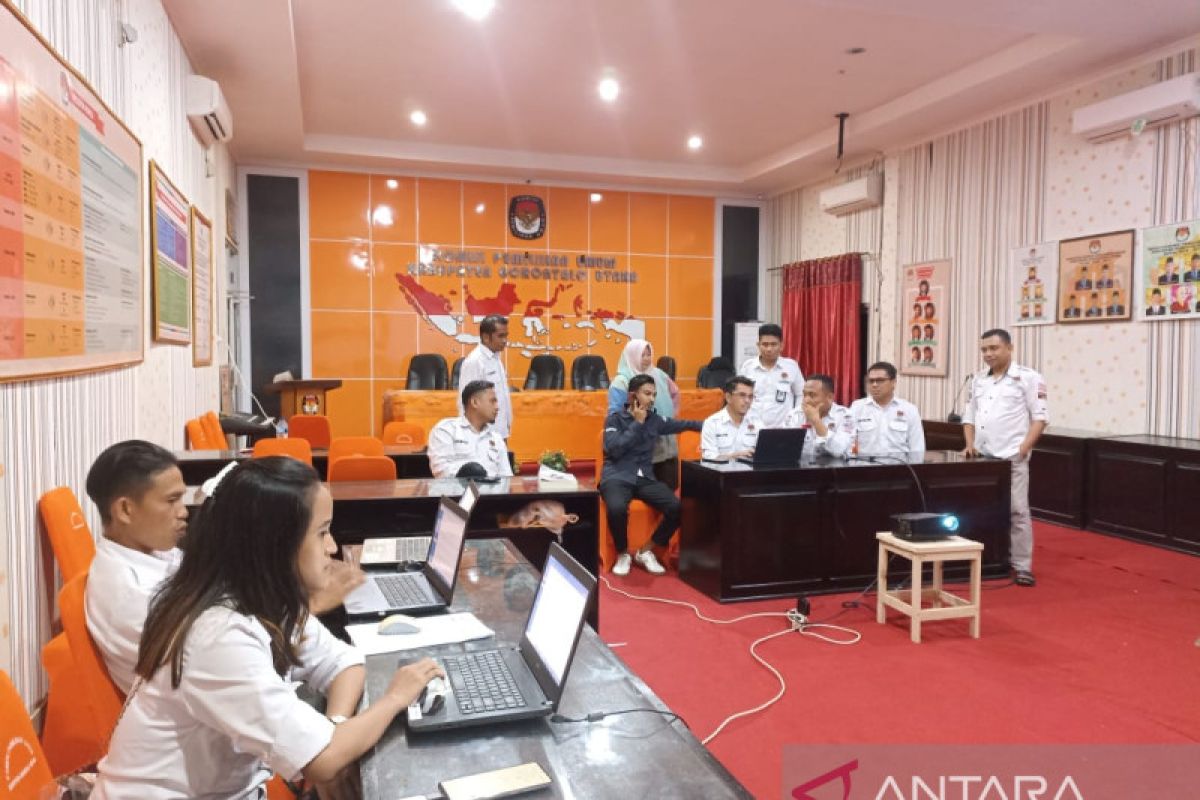 KPU Gorontalo Utara verifikasi administrasi 24 partai politik