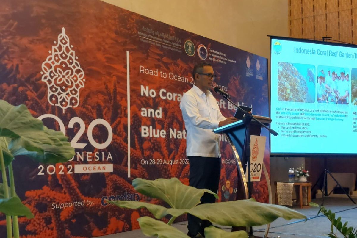 Indonesia urges G20 countries to support coral reef restoration