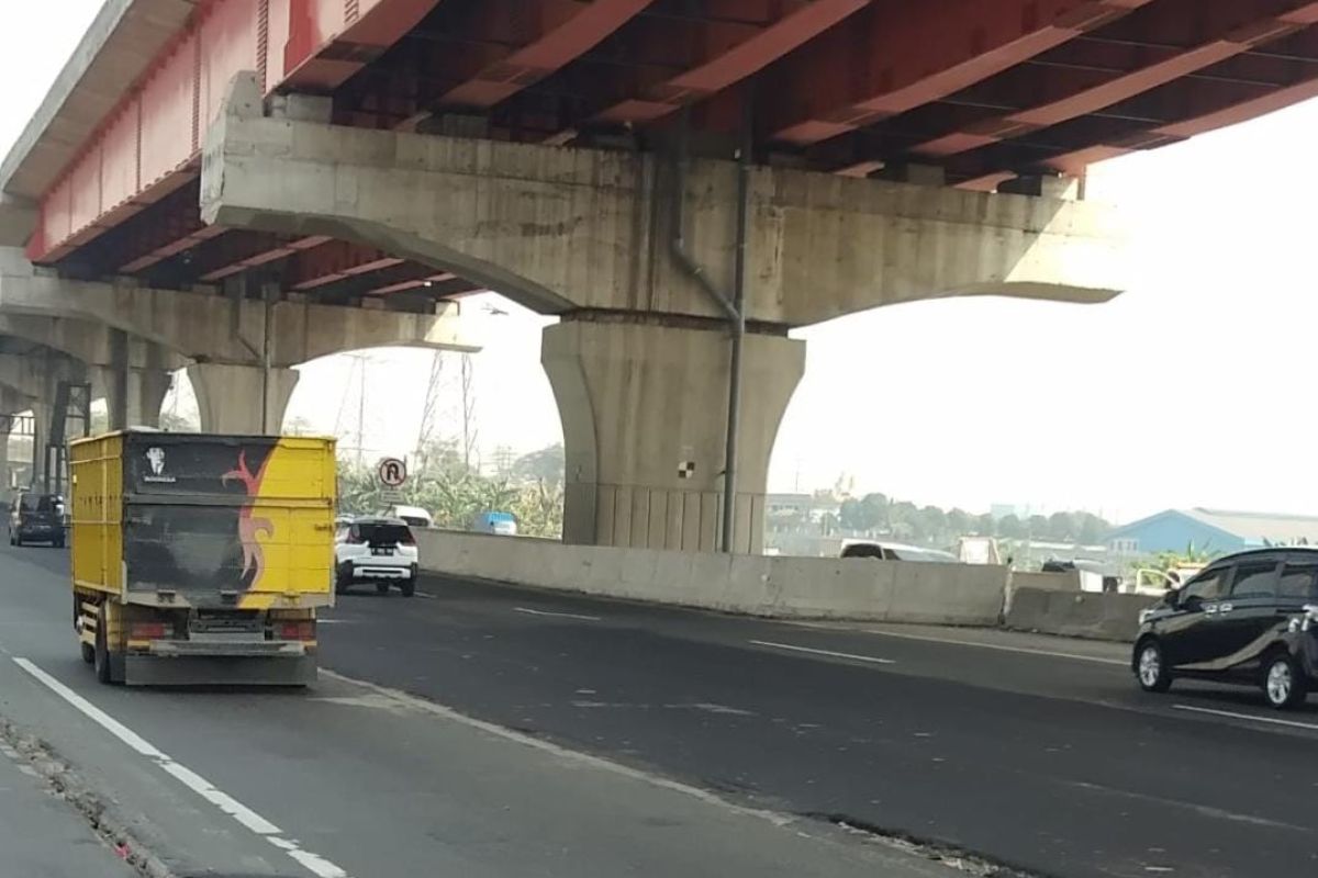 Jasamarga Transjawa Tol lakukan perbaikan jembatan KM 28 Tol Japek