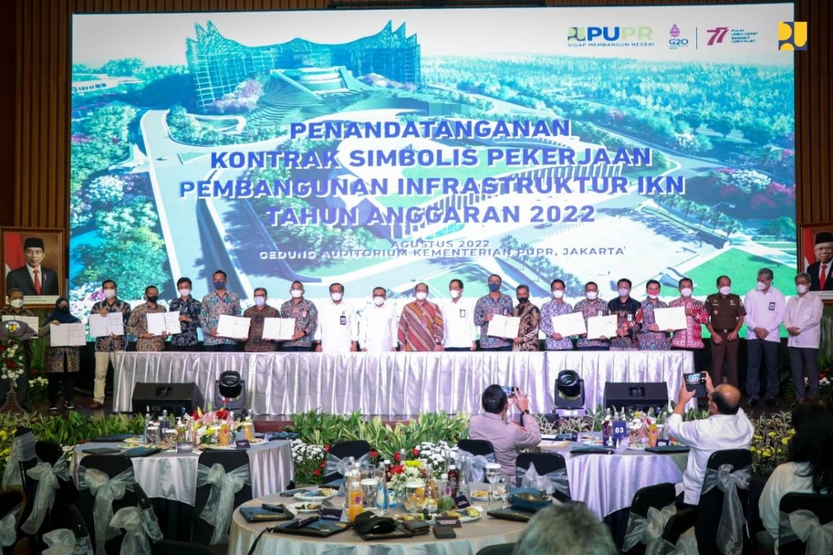 Kementerian PUPR memulai pembangunan IKN tahap 1 senilai Rp5,3 triliun
