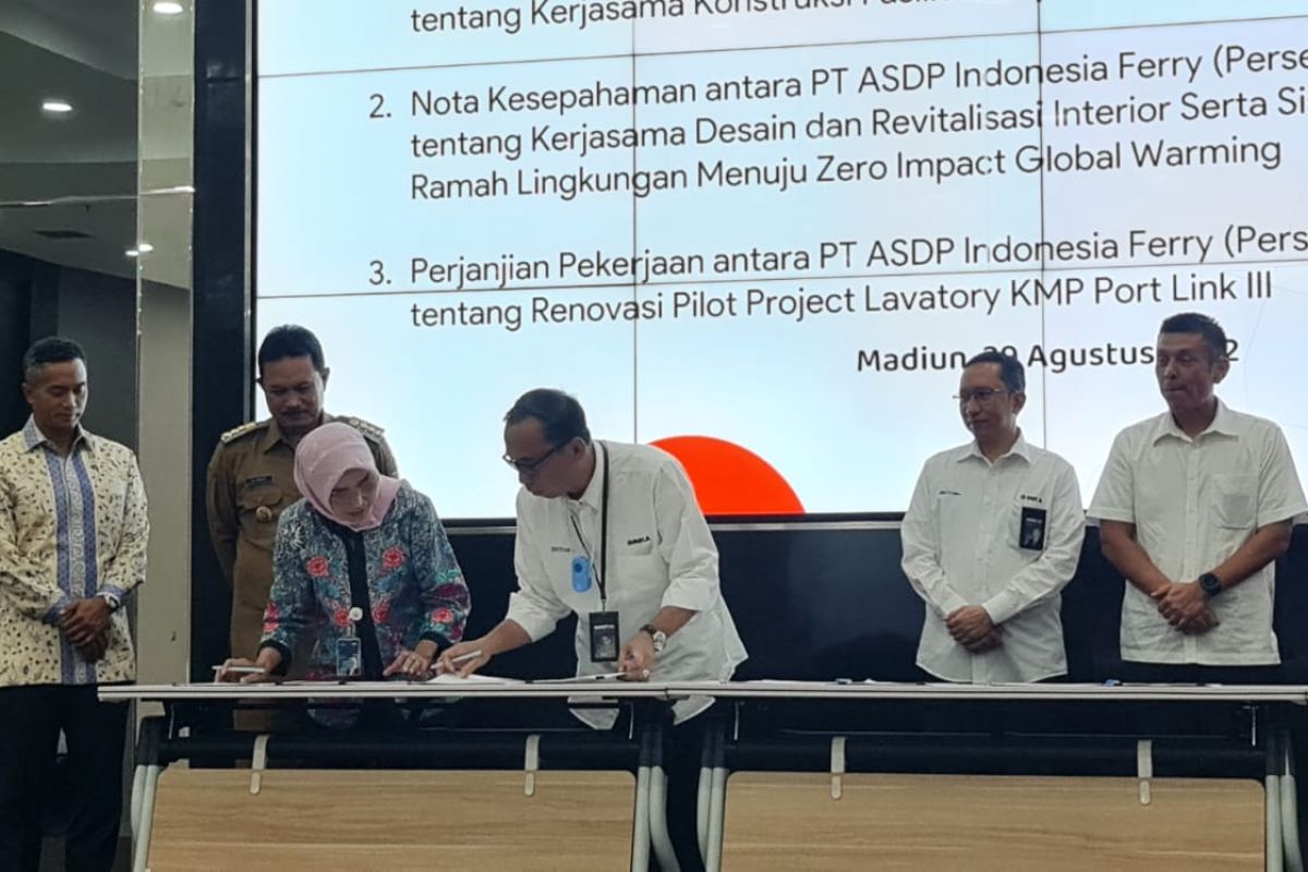 ASDP gandeng INKA kerja sama fasilitas kapal dan pelabuhan