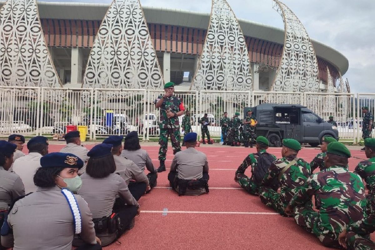 Danrem: 3.048 personel TNI/Polri amankan kunker Presiden Jokowi di Jayapura
