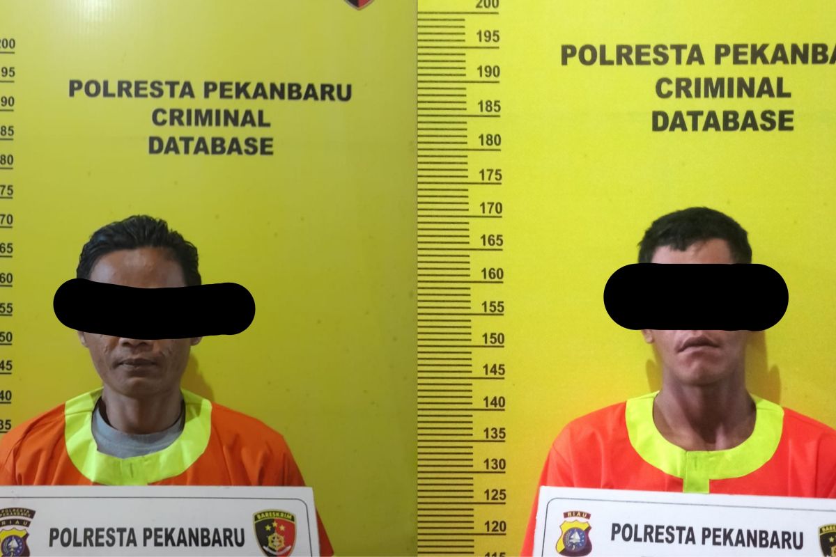 Curi kabel penangkal petir di markas TNI, dua pria di Pekanbaru dibekuk