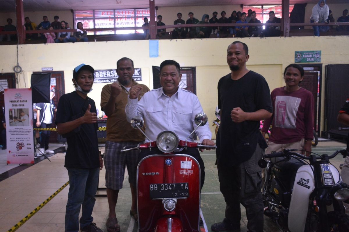 Bupati Dairi Eddy Berutu dukung kontes modifikasi motor