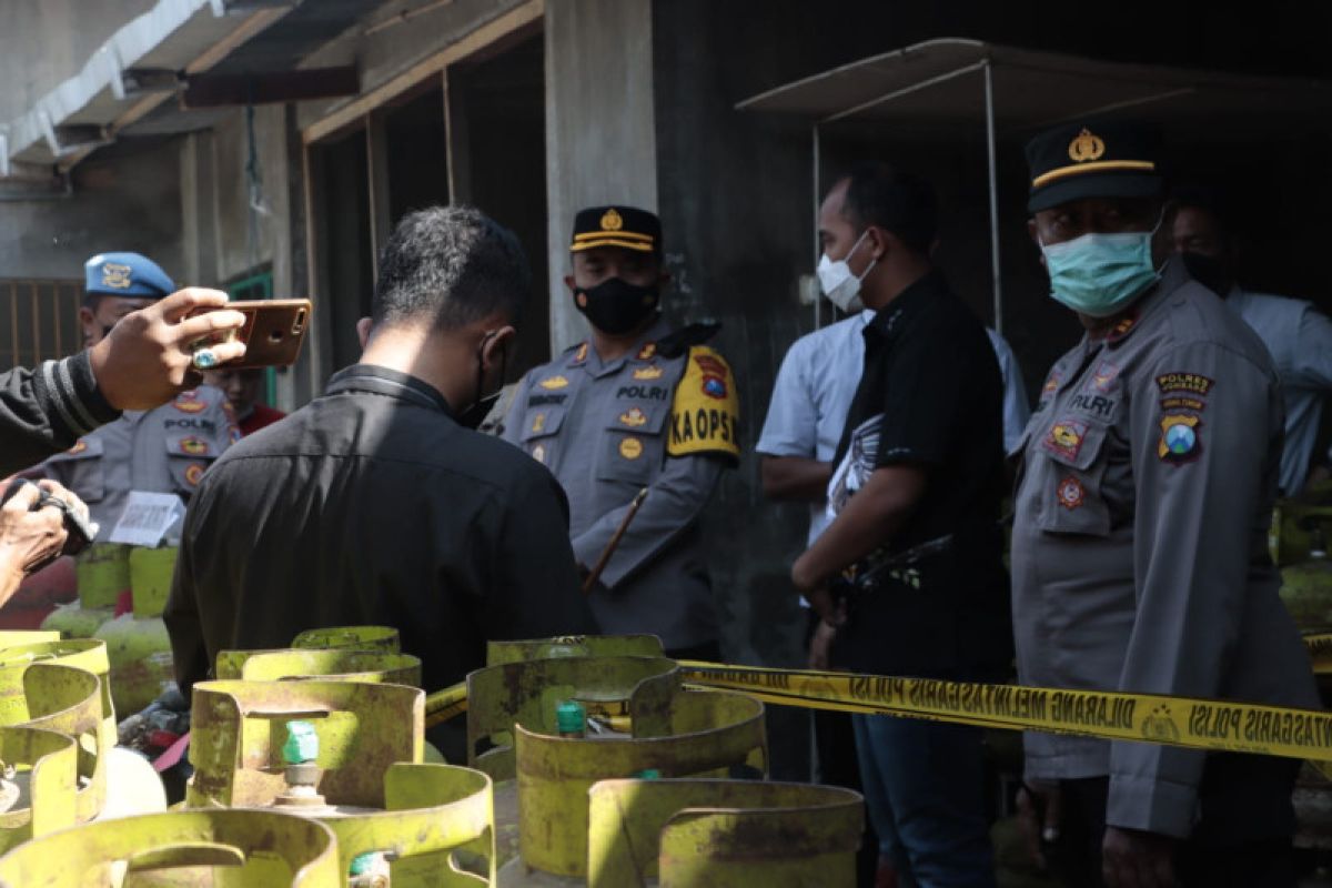 Sindikat penyalahgunaan elpiji bersubsidi diungkap polisi Jombang