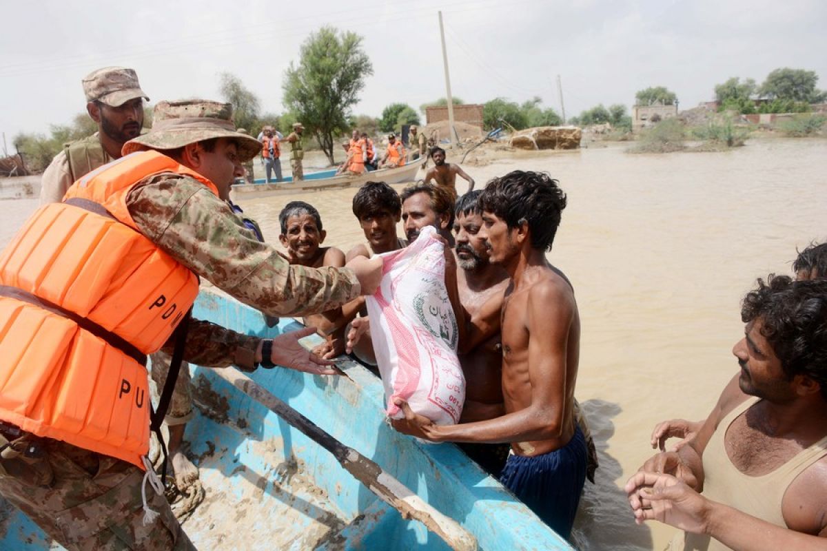 PBB tingkatkan bantuan bagi korban bencana banjir di Pakistan