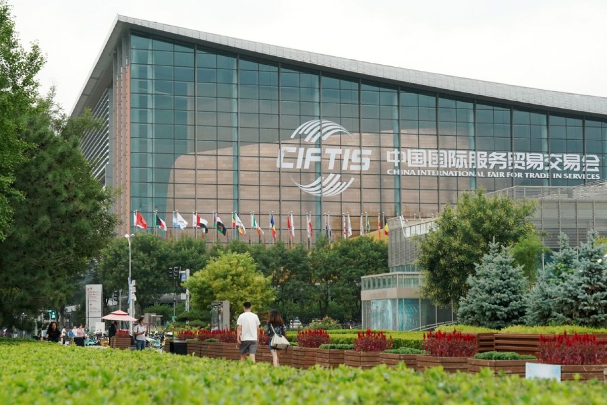 Mengunjungi China National Convention Center, venue CIFTIS 2022