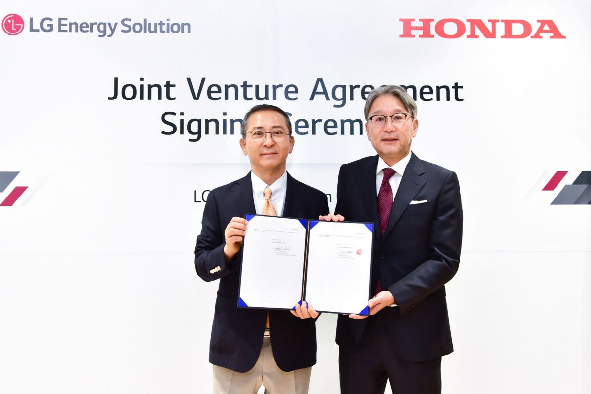 Honda dan LG jalin kerjasama bangun pabrik baterai untuk EV