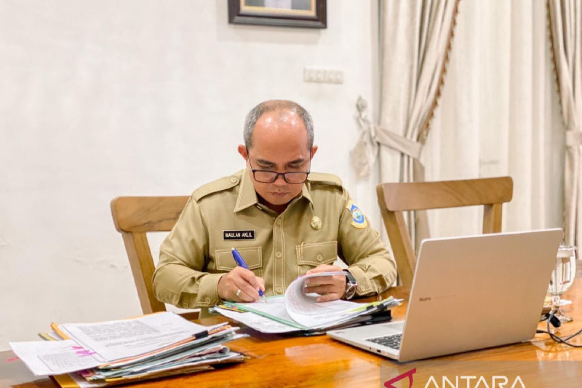 Wali Kota Pangkalpinang ikuti Rakor bersama Kemendagri, sampaikan solusi pengendalian inflasi