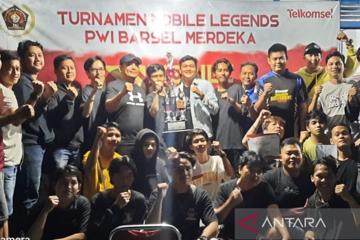 Tim Soft PG juarai turnamen mobile legends PWI Barito Selatan