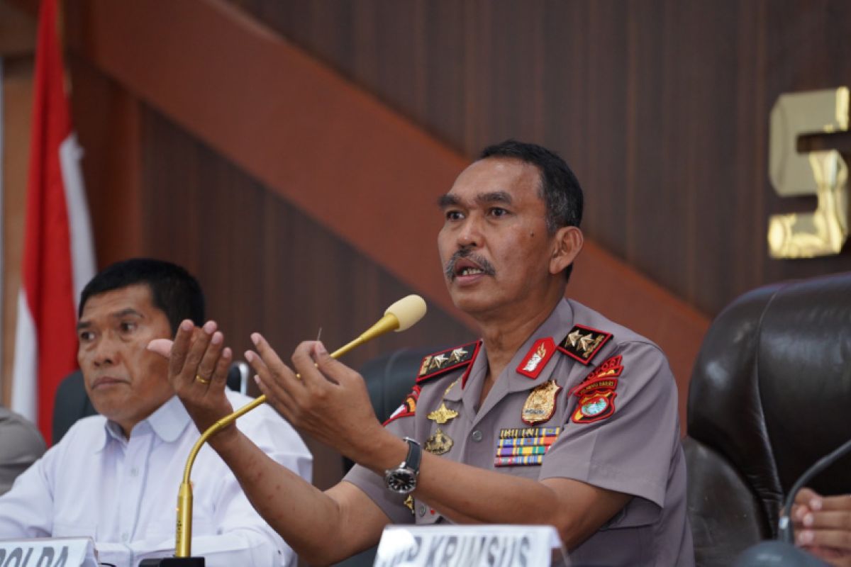 Polda Sulbar mengungkap 61 kasus kriminal selama Operasi Pekat Marano 2022