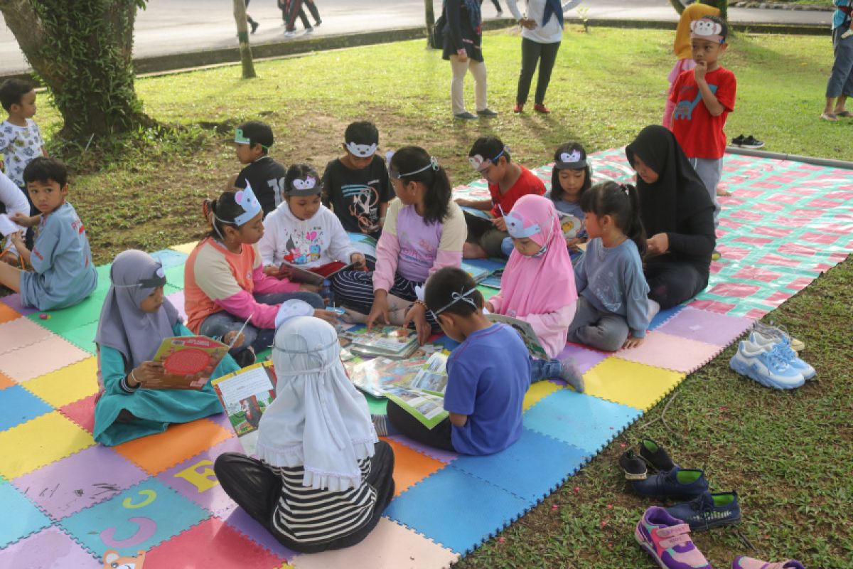 Masyarakat Tanjung sambut antusias Minggu Ceria bersama perpustakaan YABN