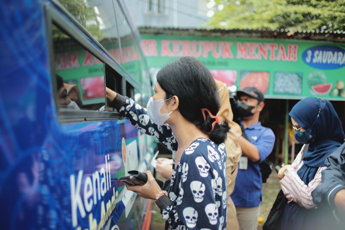 BI buka layanan penukaran uang baru di pasar tradisional Jambi