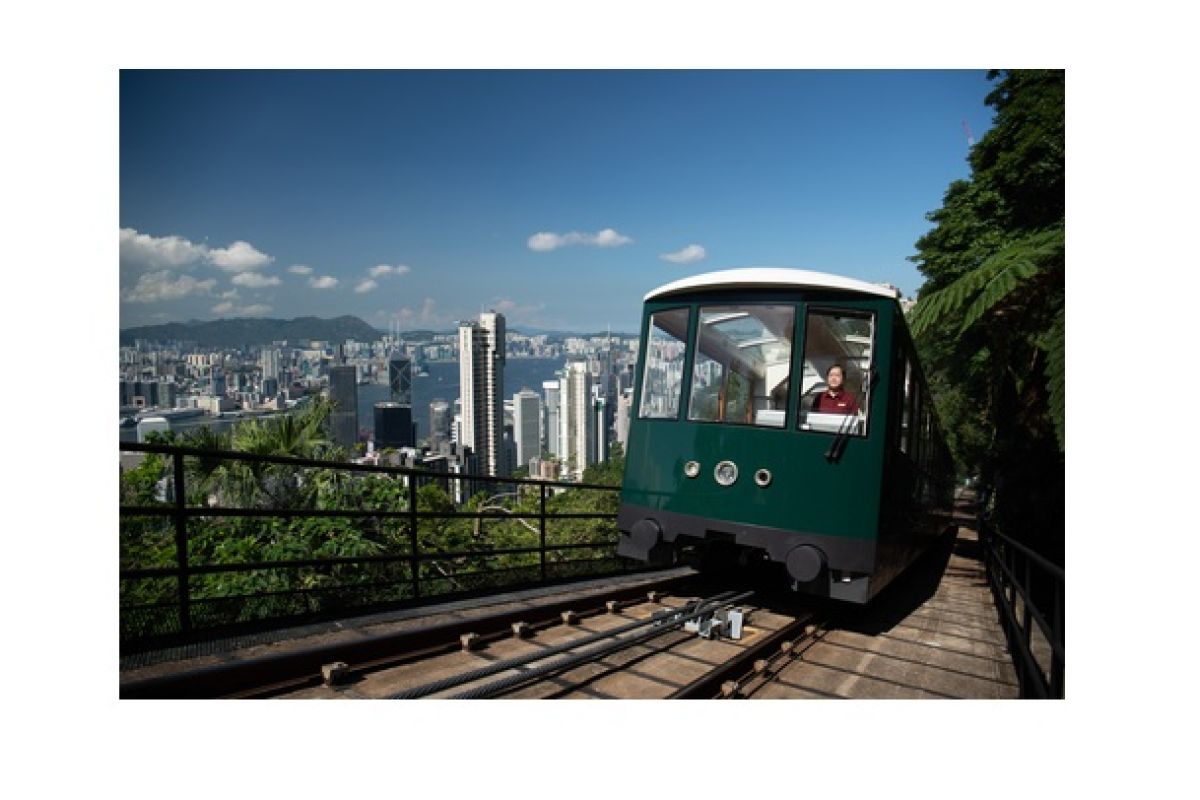 Iconic Hong Kong Peak Tram ascends the Peak again after makeover