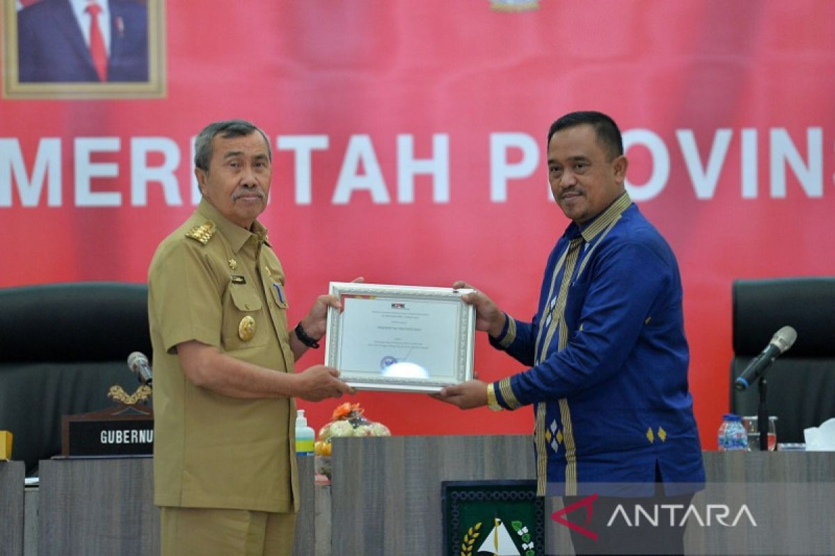Komitmen pemberantasan korupsi, Pemprov Riau Rakor bersama KPK dan Kepala Daerah se Riau
