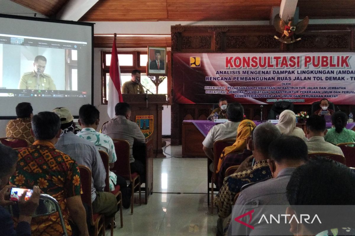 Pemkab Kudus usulkan rest area dan dua exit di Jalan Tol Demak-Tuban